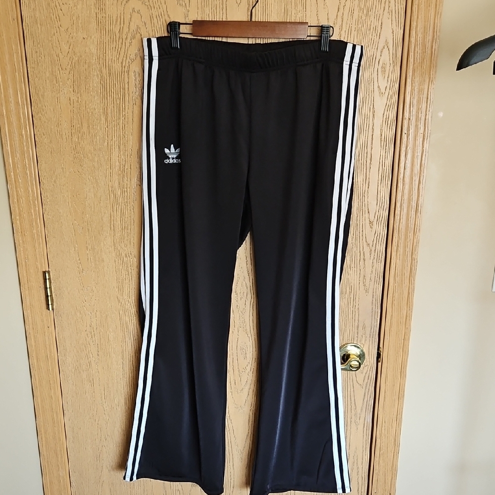 Adidas Womans Black Track Pants
